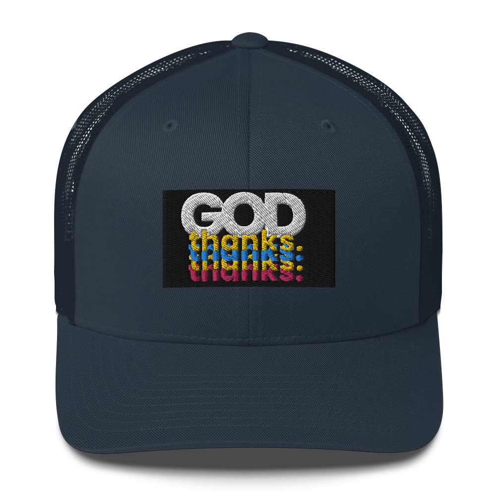 Trucker Cap | GOD THANKS | HAPPYPEOPLE BRANDMISSION