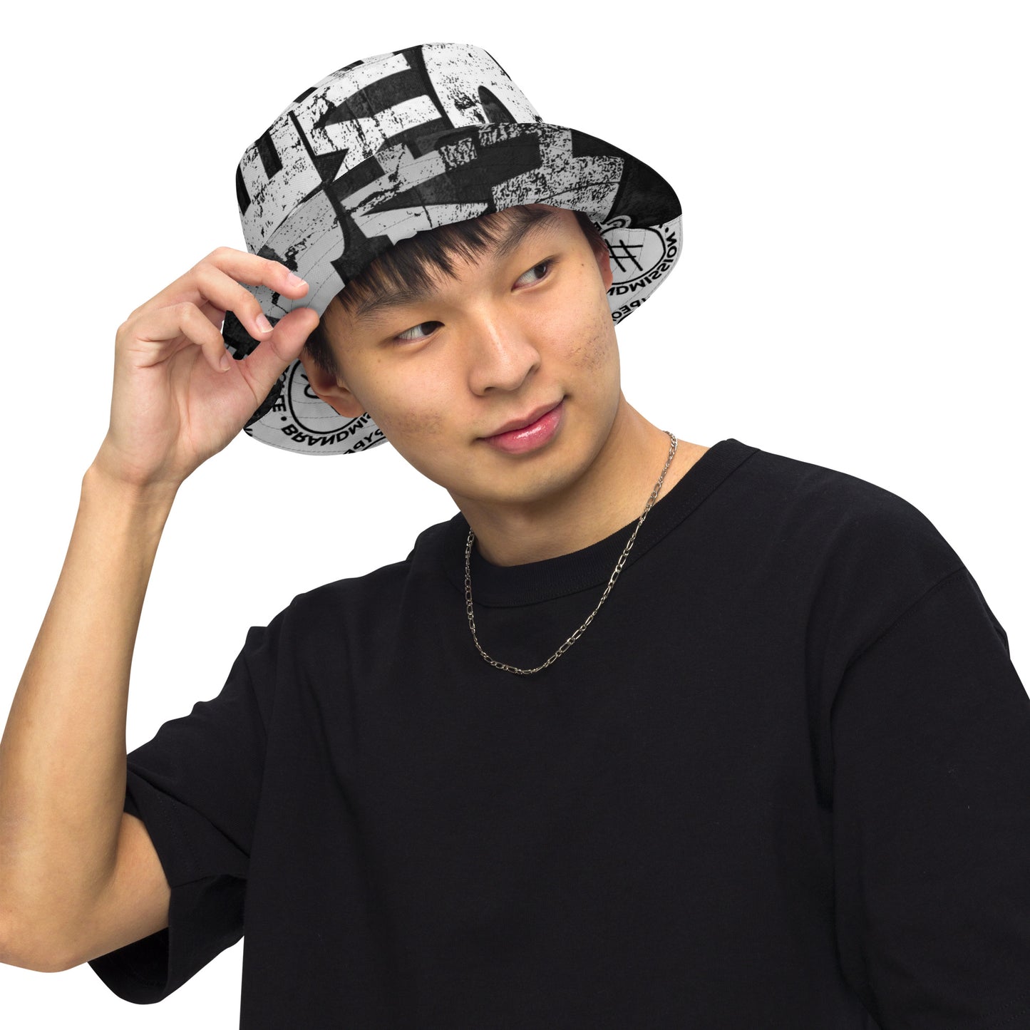 Reversible bucket hat | HAPPYPEOPLE BRO