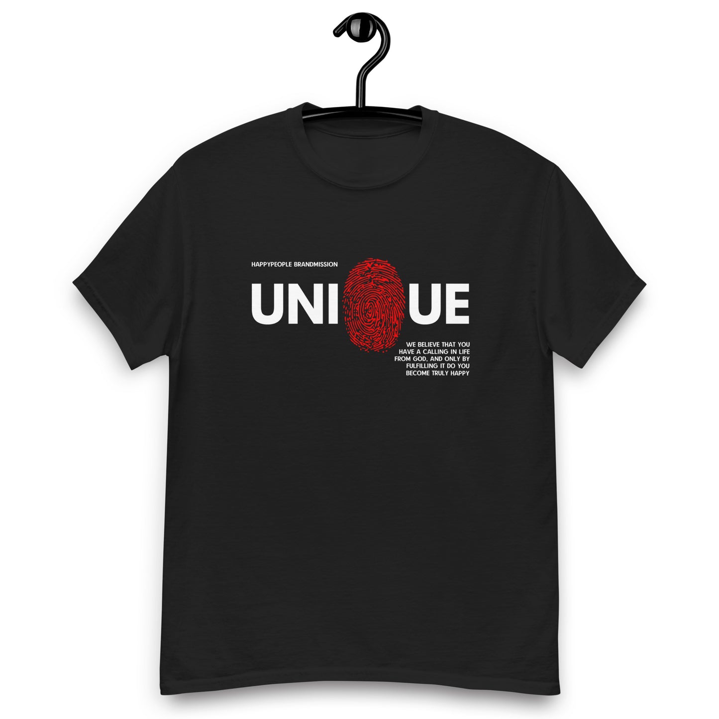 Unisex T-Shirt | UNIQUE | HAPPYPEOPLE BRANDMISSION