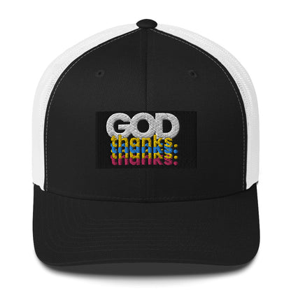 Trucker Cap | GOD THANKS | HAPPYPEOPLE BRANDMISSION