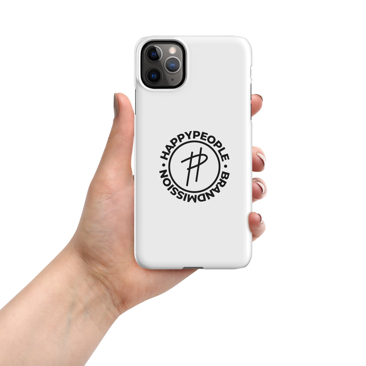 Snap case for iPhone® | HAPPYPEOPLE BRANDMISSION