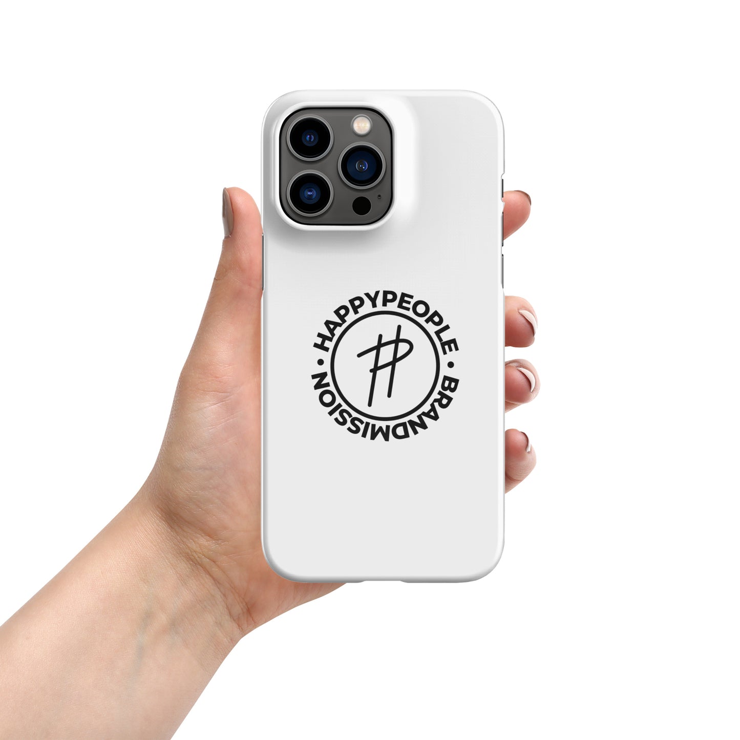 Snap case for iPhone® | HAPPYPEOPLE BRANDMISSION