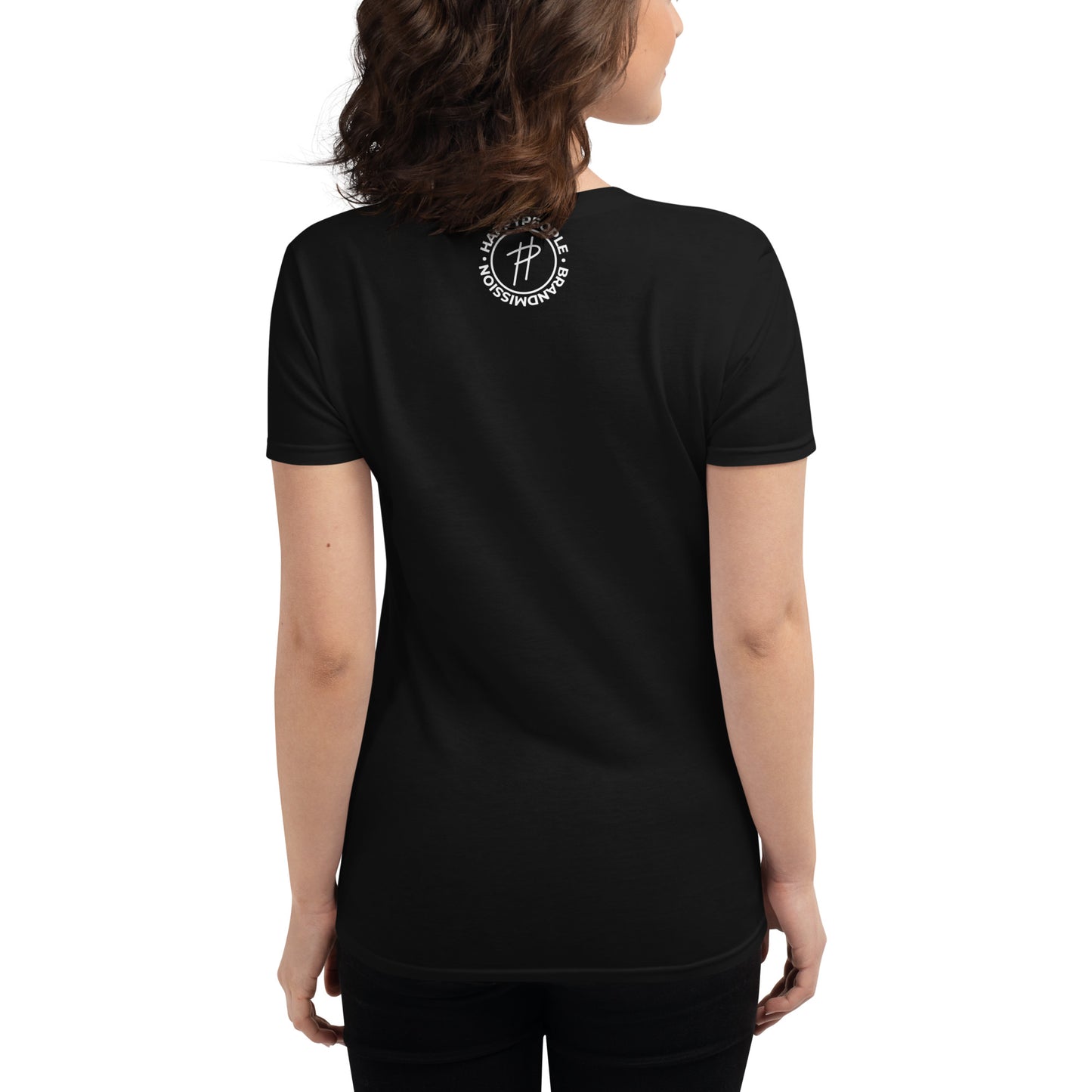 Women's short sleeve t-shirt | ONLY JESUS | HAPPYPEOPLE BRANDMISSION